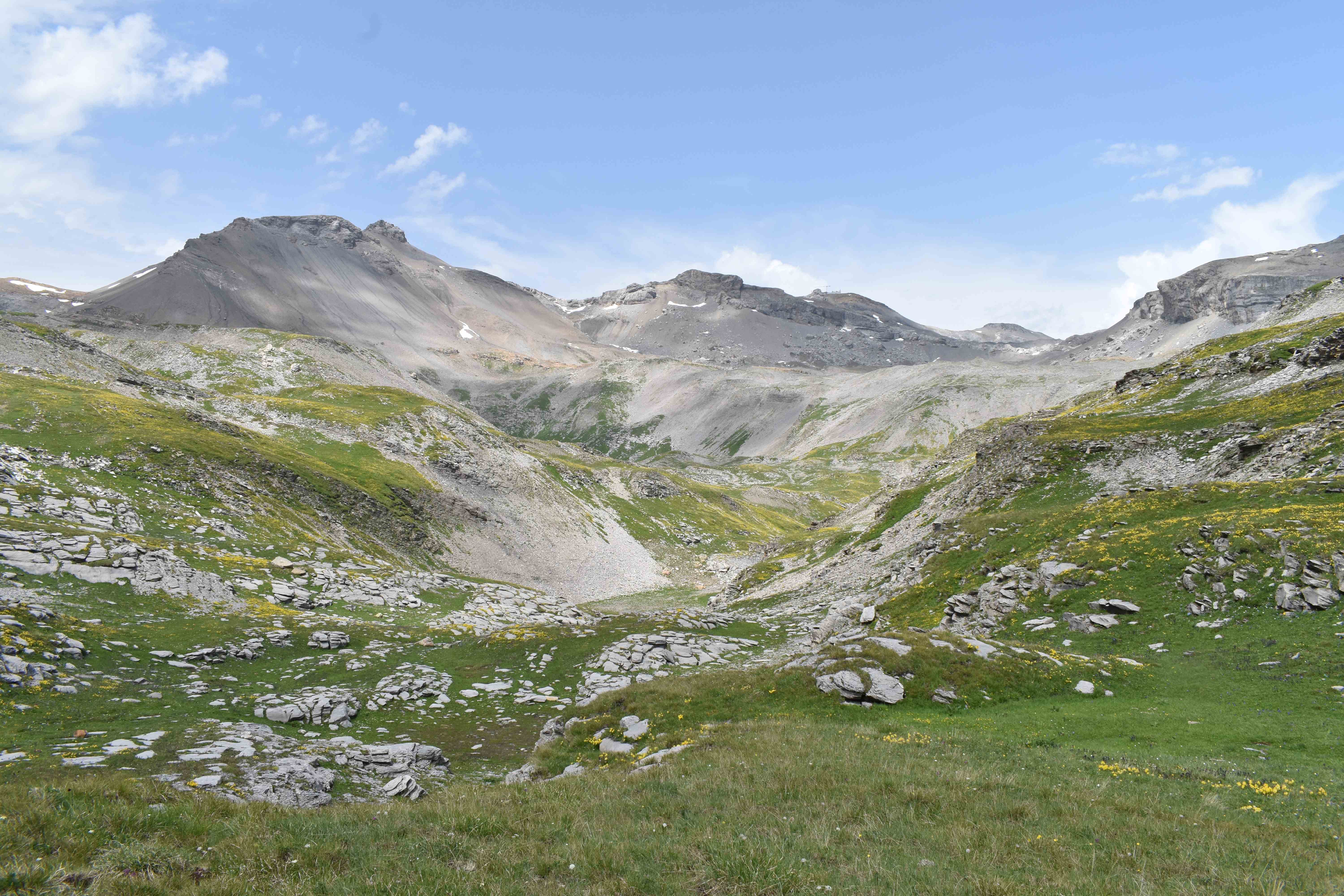 Auf dem Weg zum Glacié de la Plaine Morte